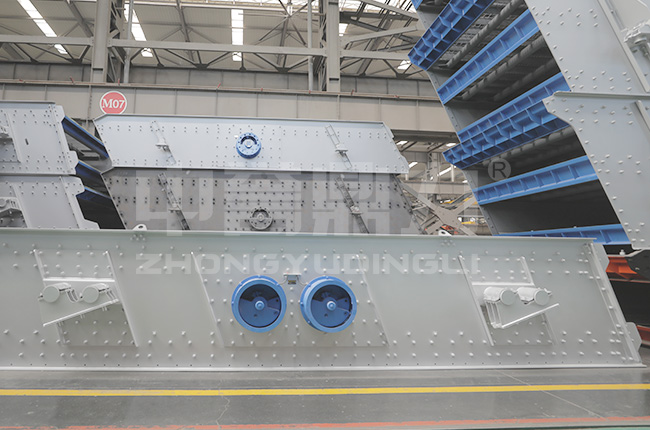 重型振動(dòng)篩工作原理