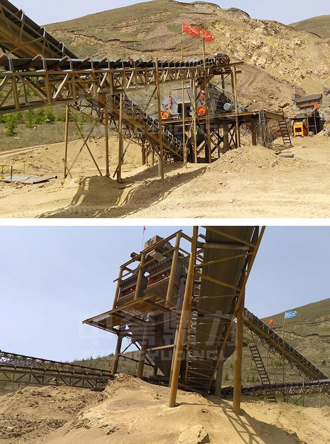 時產500噸砂石生產線現場實拍 時產500噸砂石生產線現場實拍