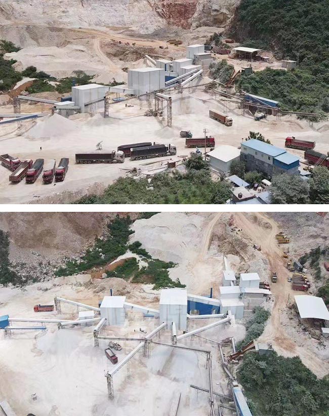 廣西河池日產8000噸環保砂石骨料生產線 廣西河池日產8000噸環保砂石骨料生產線