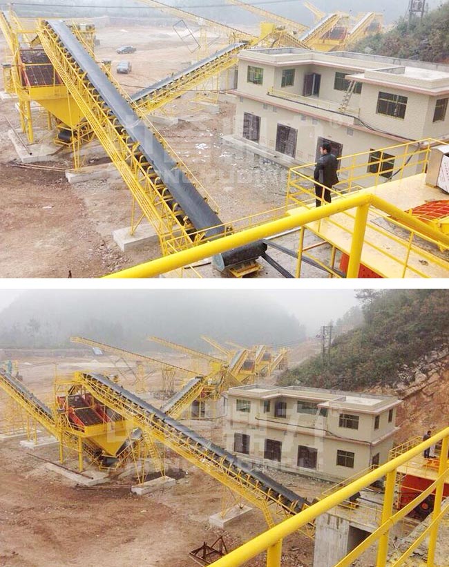 廣西時產500噸碎石生產線 廣西時產500噸碎石生產線