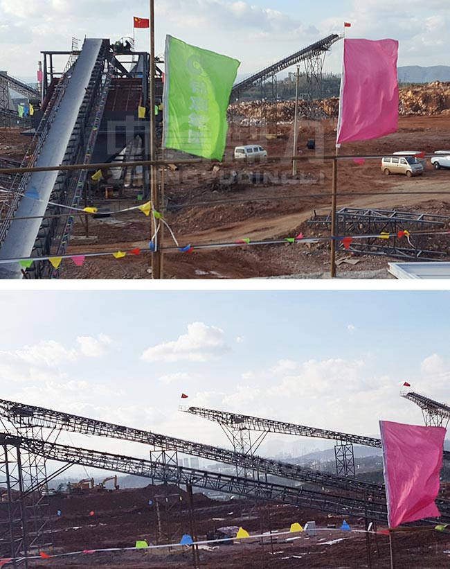 云南昆明時產1000噸碎石生產線 云南昆明時產1000噸碎石生產線