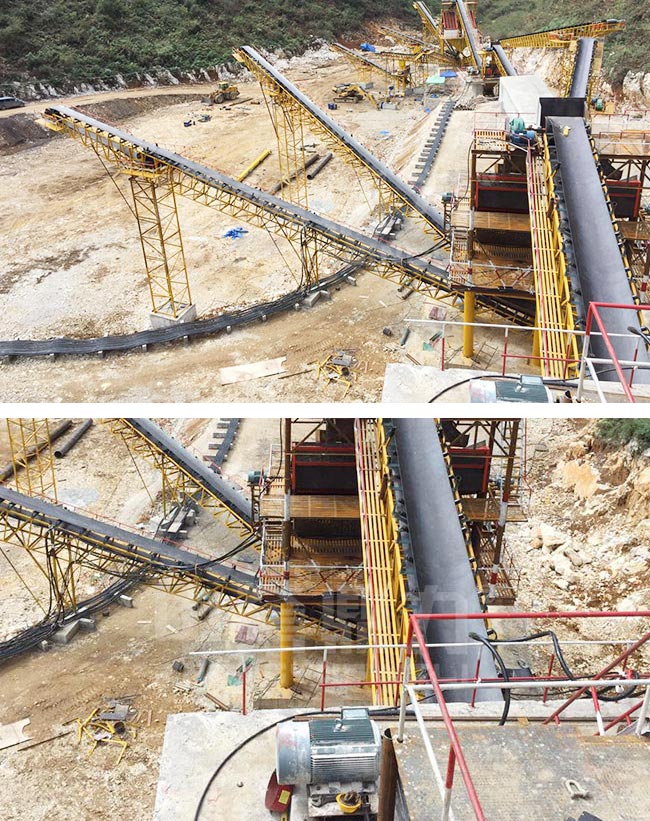 貴州黔南時產500噸砂石生產線 貴州黔南時產500噸砂石生產線