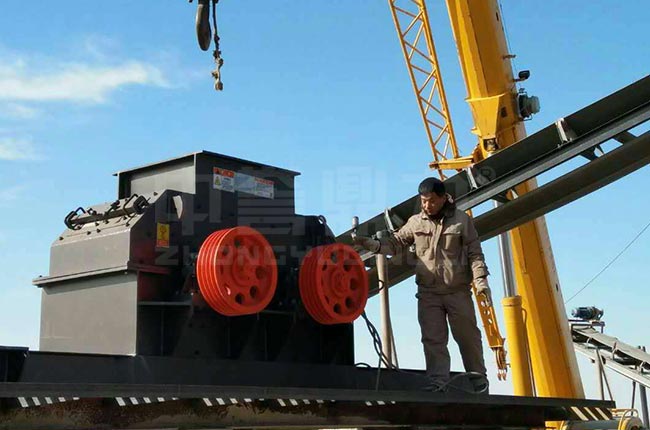 時產20-50噸鵝卵石制砂生產線 時產20-50噸鵝卵石制砂生產線