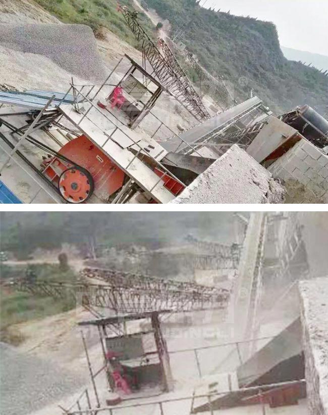 湖南張家界時產300噸石灰石石子生產線 湖南張家界時產300噸石灰石石子生產線