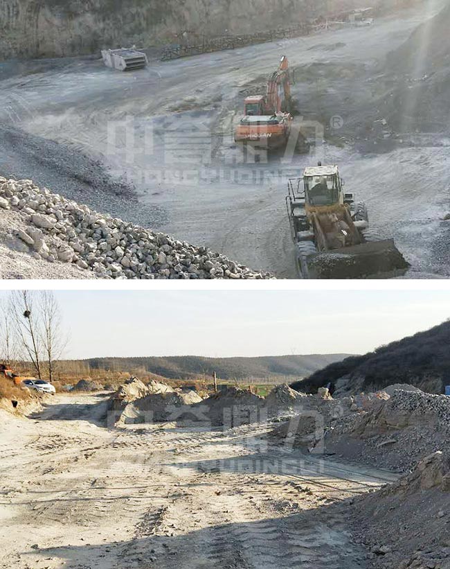 山西省晉城市石灰巖骨料生產線 山西省晉城市石灰巖骨料生產線