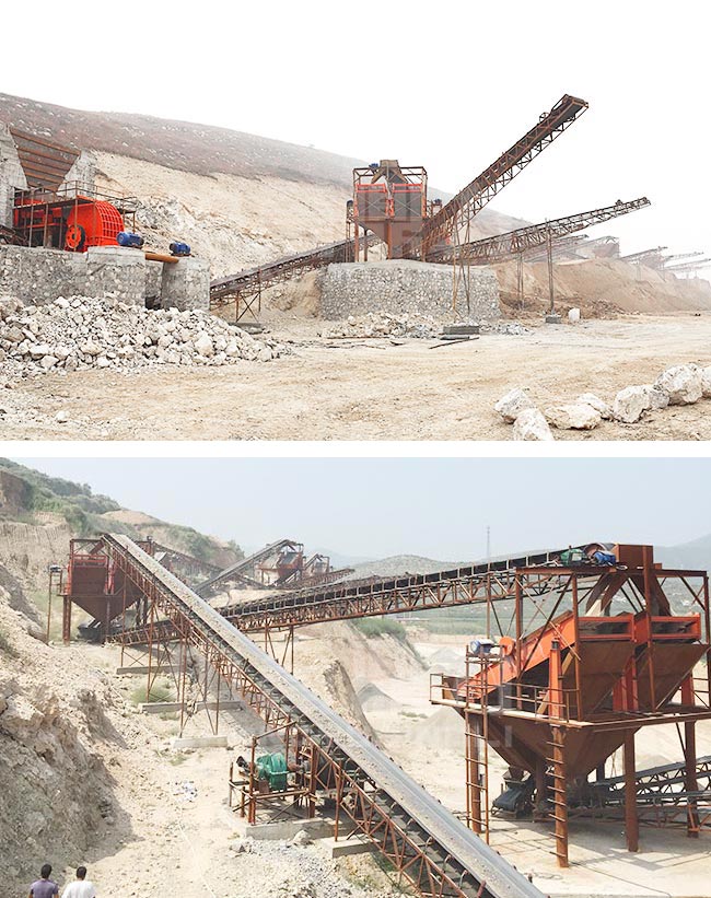 山西長治市大型砂石料生產線案例 山西長治市大型砂石料生產線案例