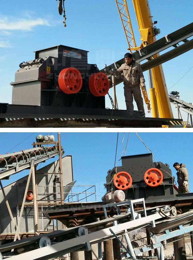 時產20-50噸鵝卵石制砂生產線 時產20-50噸鵝卵石制砂生產線