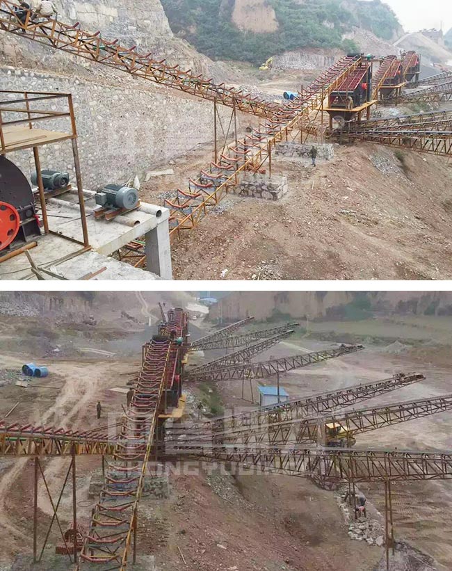 重慶時產500噸碎石生產線 重慶時產500噸碎石生產線