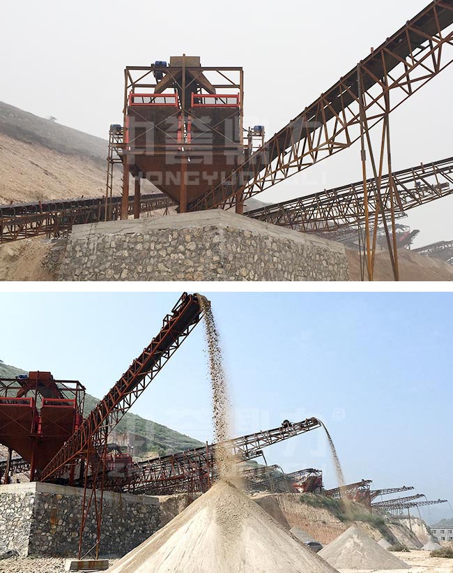 山西長治市大型砂石料生產線案例 山西長治市大型砂石料生產線案例