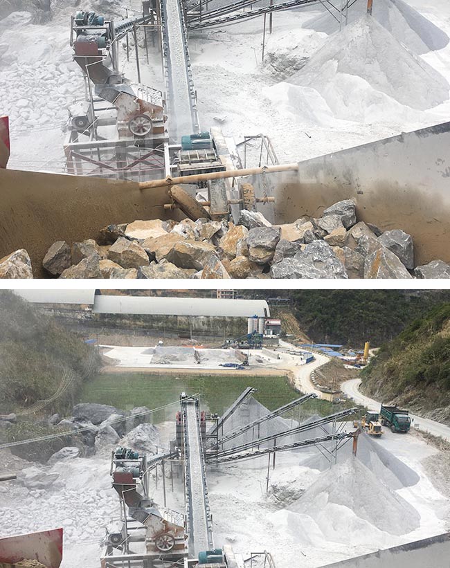 廣西南寧時產150噸石料生產線 廣西南寧時產150噸石料生產線