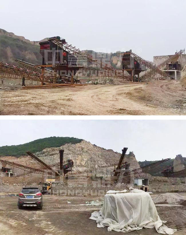 重慶時產500噸碎石生產線 重慶時產500噸碎石生產線