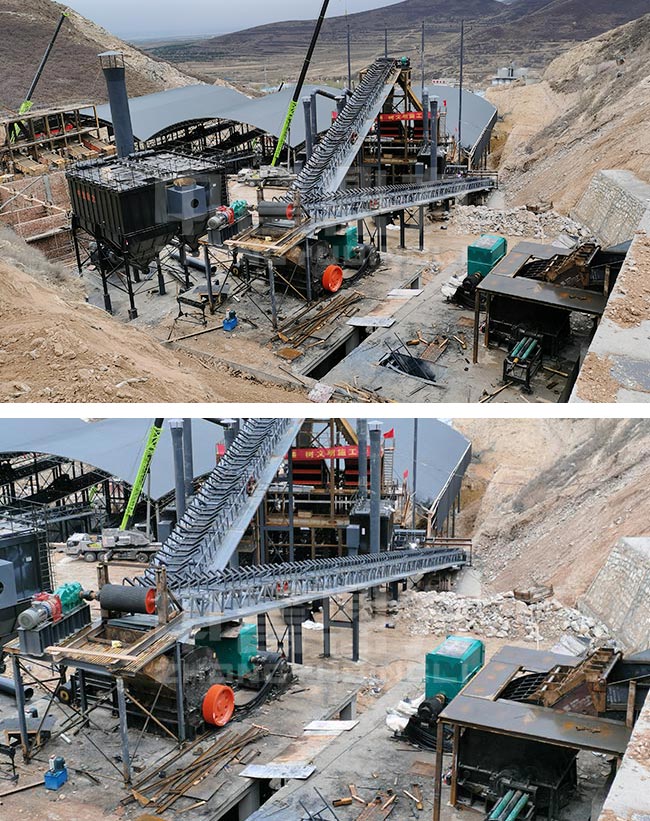 山西朔州玄武巖破碎生產線 山西朔州玄武巖破碎生產線
