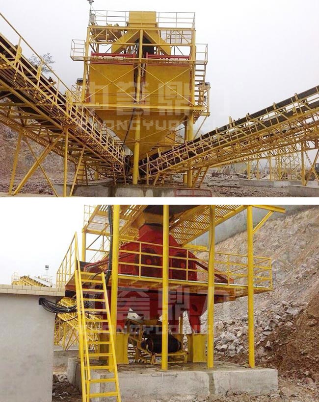 廣西時產500噸碎石生產線 廣西時產500噸碎石生產線