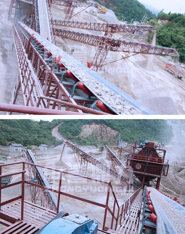 江西九江市時產420-500噸石子加工生產線案例 江西九江市時產420-500噸石子加工生產線案例