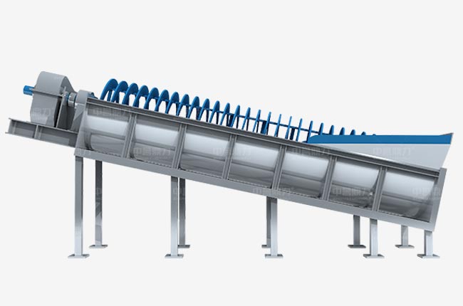 螺旋洗砂機工作原理