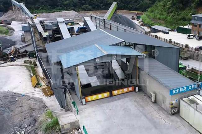 湖北宜昌日產一萬噸砂石料生產線 湖北宜昌日產一萬噸砂石料生產線