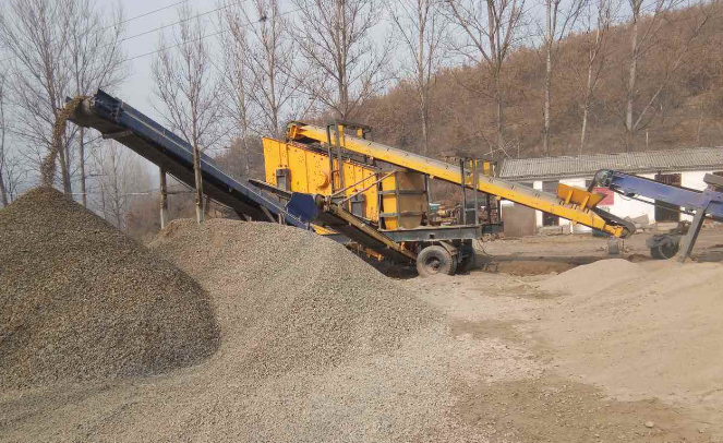 履帶式移動破碎站破碎機