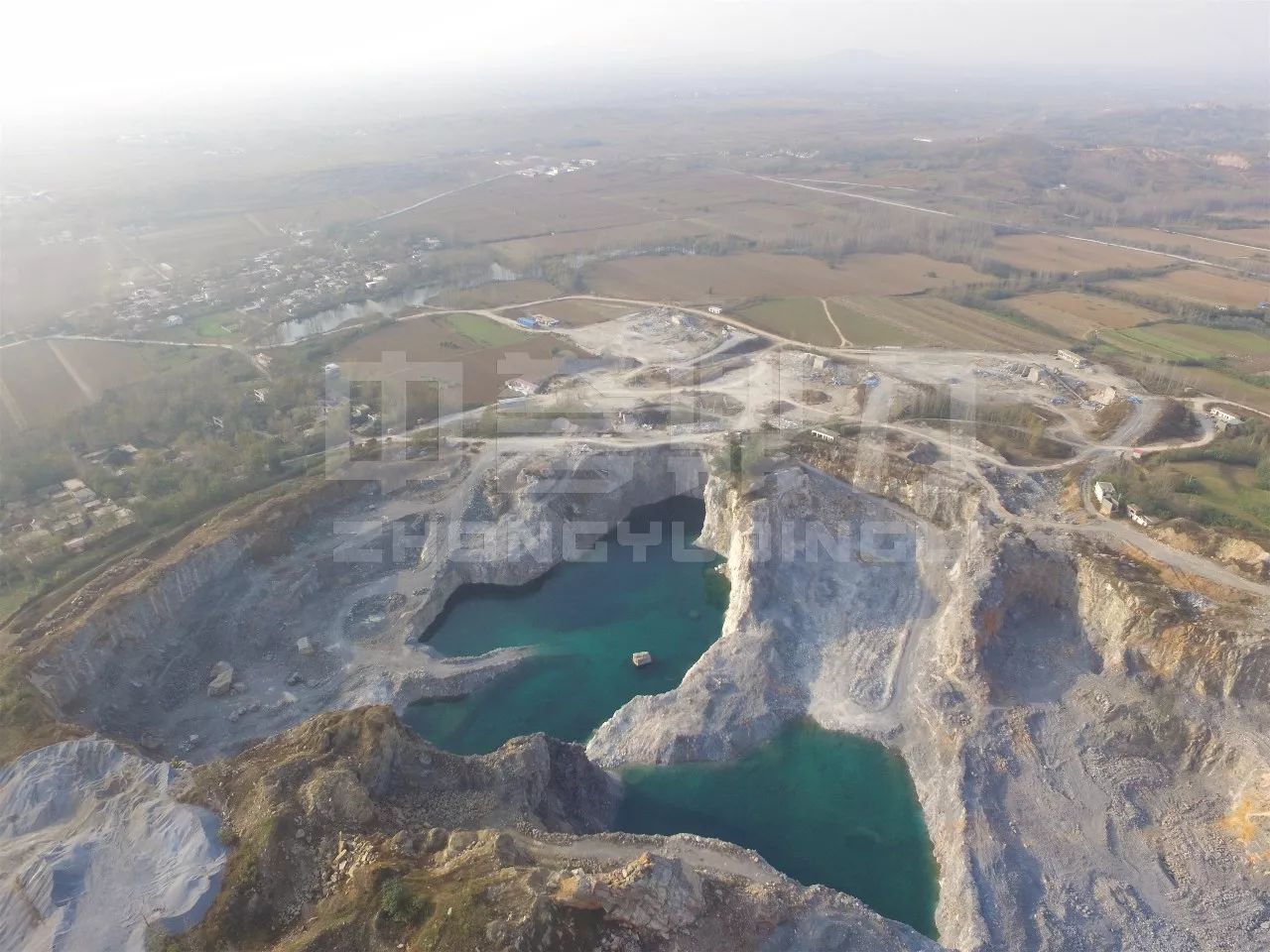 中譽鼎力砂石骨料生產線助力駐馬店確山縣礦山環保新發展!