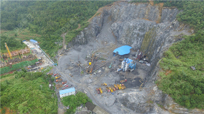水電站碎石生產線工藝流程和成品料管理