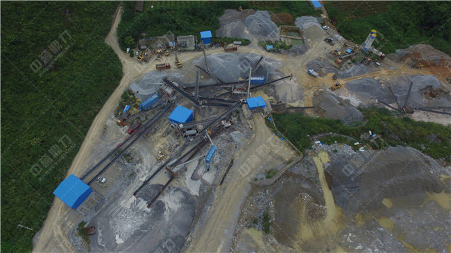 礦山生產(chǎn)線景圖片