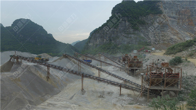 廣西時產100噸砂石料生產線選河南新鄉鼎力