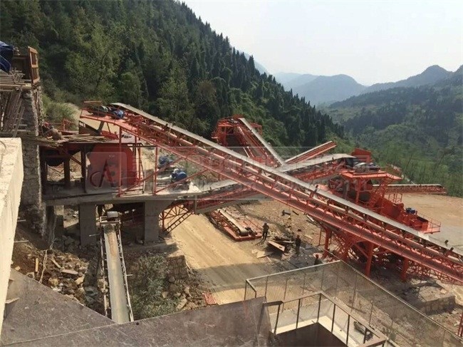 時產600噸建材石料生產線配置案例