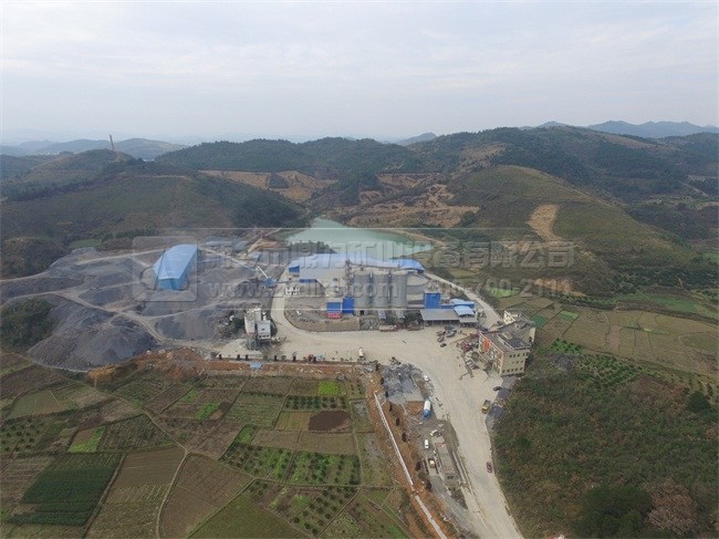 時產(chǎn)500噸破碎制砂生產(chǎn)線-湖南省邵陽市新寧縣鑫旺建材