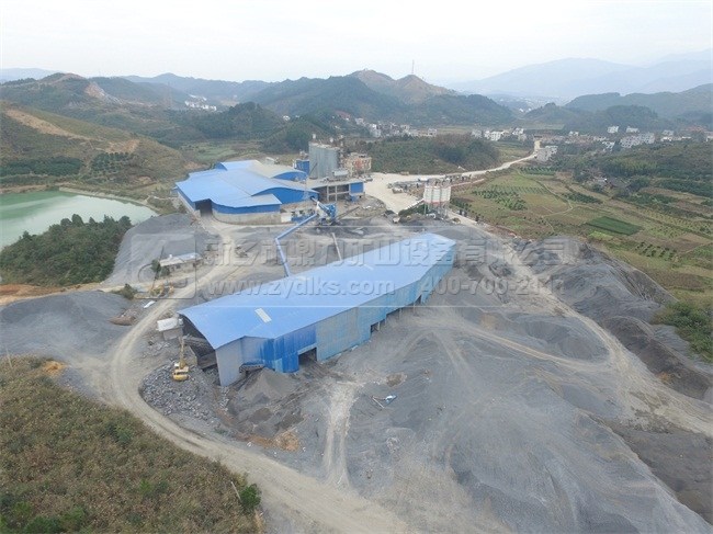 時產(chǎn)500噸破碎制砂生產(chǎn)線-湖南省邵陽市新寧縣鑫旺建材