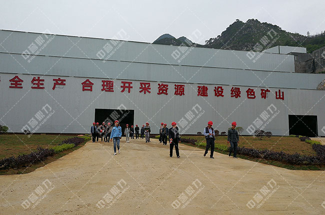 砂石石頭生產線