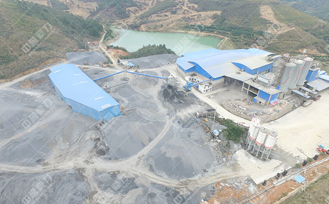 碎石破碎生產(chǎn)線性能