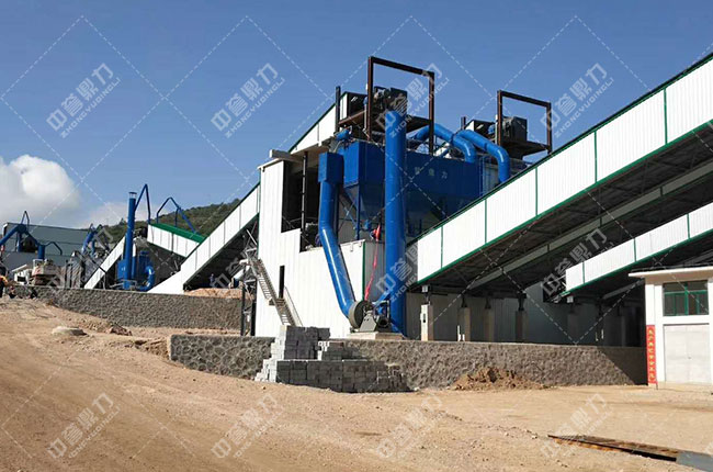 石場生產線建設